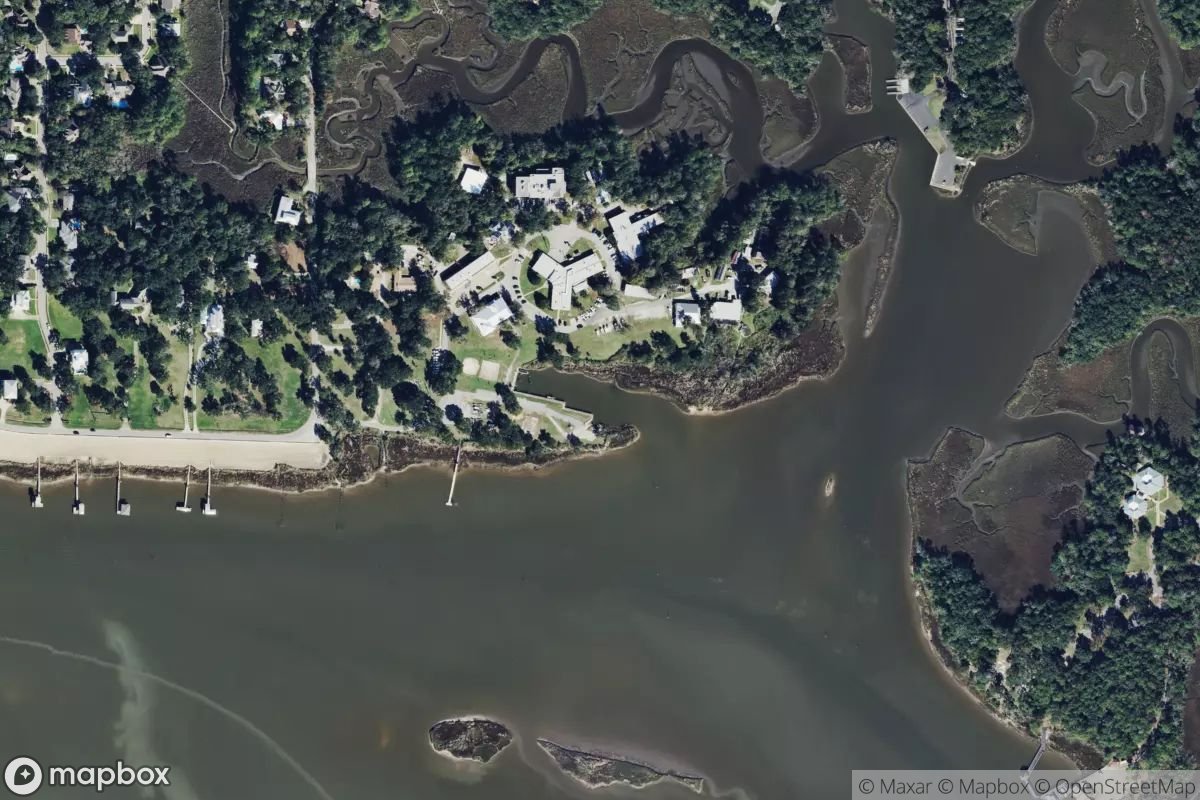 Satellite view of GCRL Harbor
