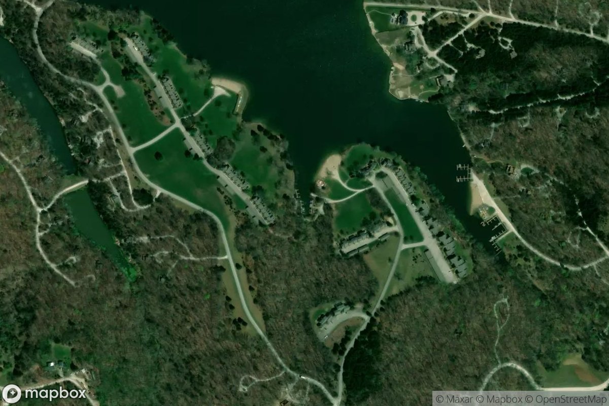 Satellite view of Geneva Marina