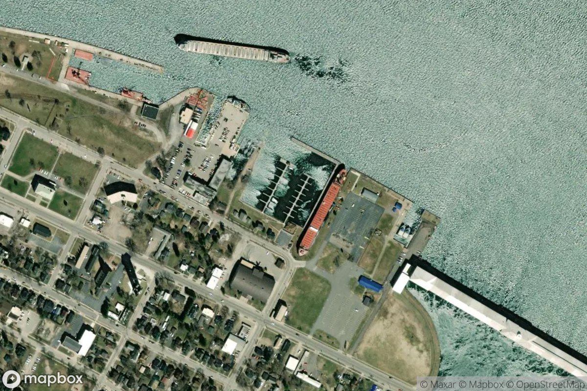 Satellite view of George Kemp Downtown Marina