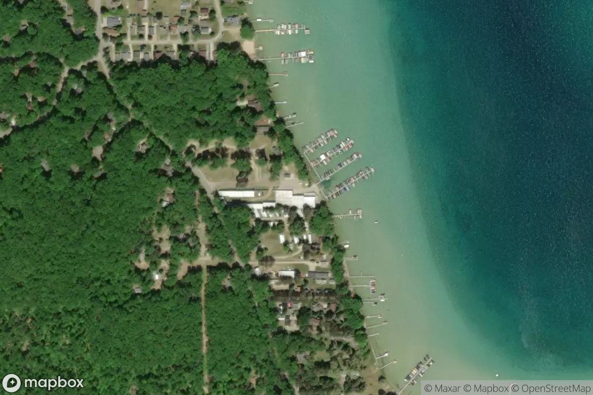 Satellite view of Gerrish Township Community Park Marina