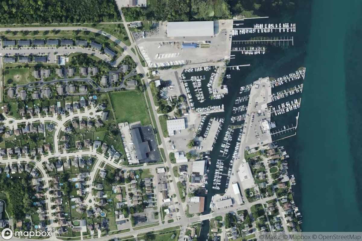 Satellite view of Gibraltar Boat Yard