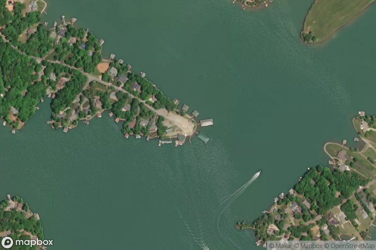 Satellite view of Gills Creek Marina
