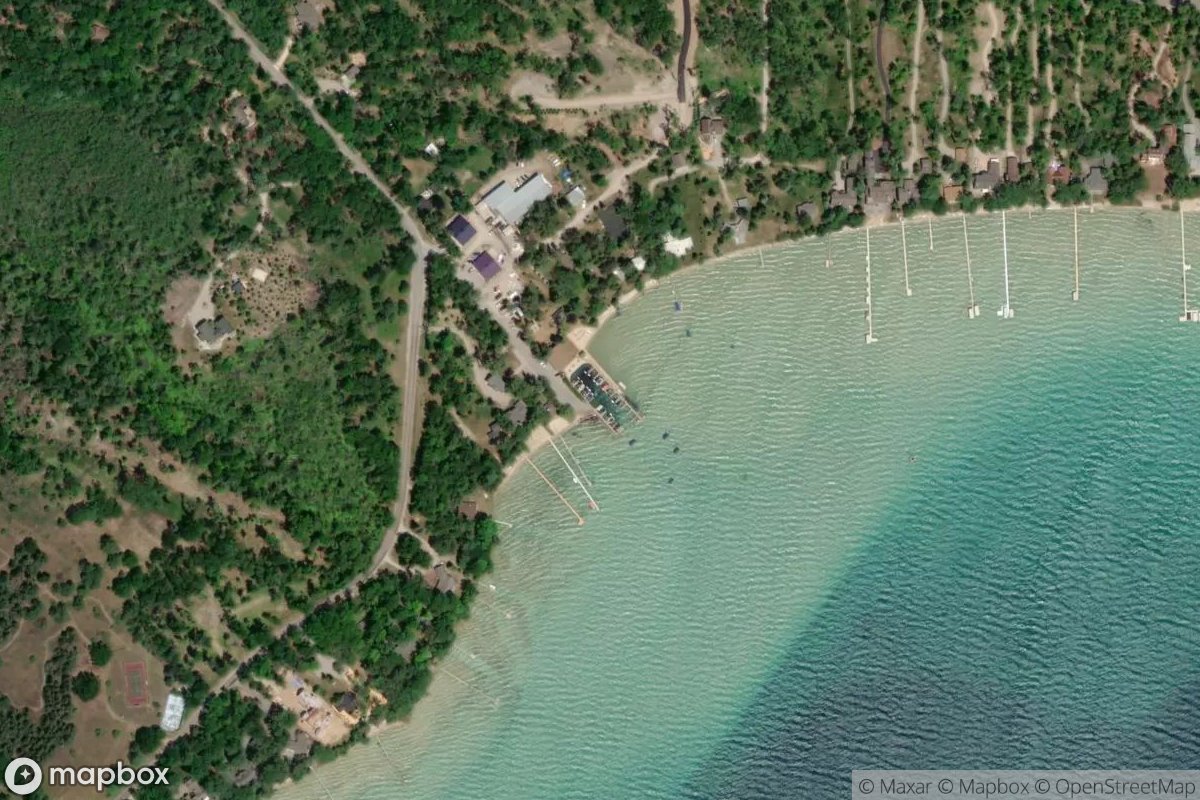 Satellite view of Glen Craft Marina