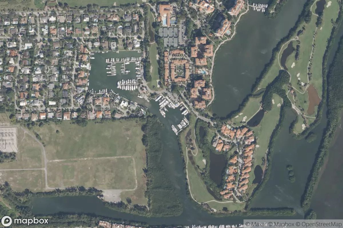 Satellite view of Grand Marina