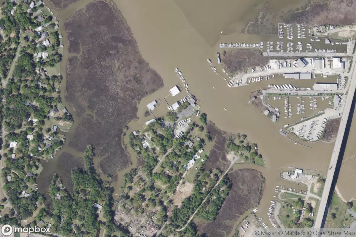 Satellite view of Grand Mariner Restaurant & Marina