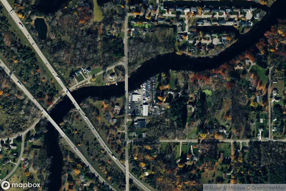 Satellite view of Grand Pointe Marina