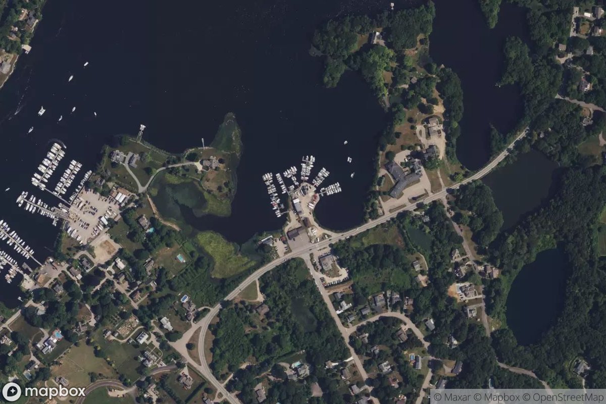 Satellite view of Grays Boat Yard