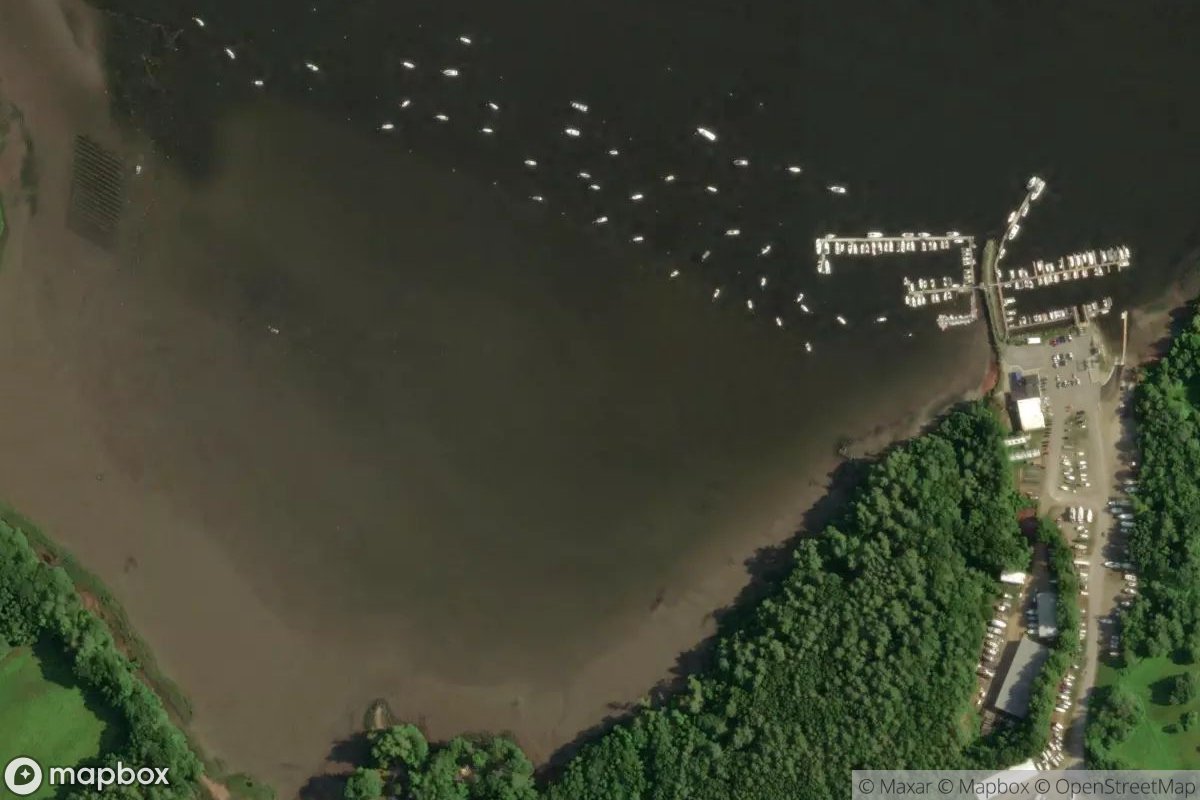 Satellite view of Great Bay Marine