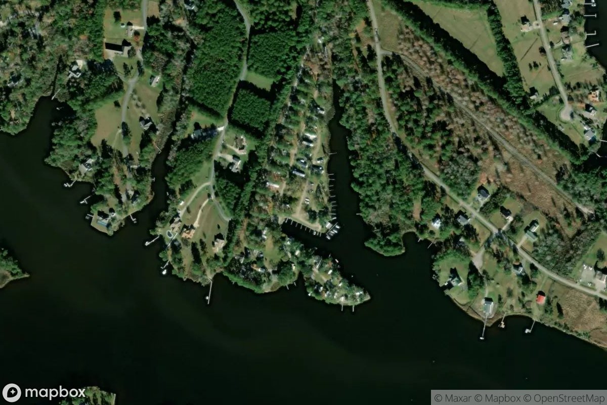 Satellite view of Green Bay Marina