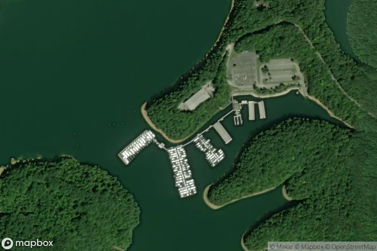Satellite view of Grove Marina