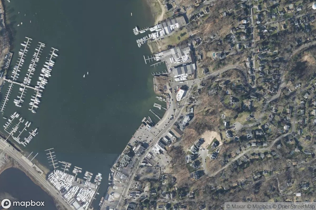 Satellite view of Halesite Marina