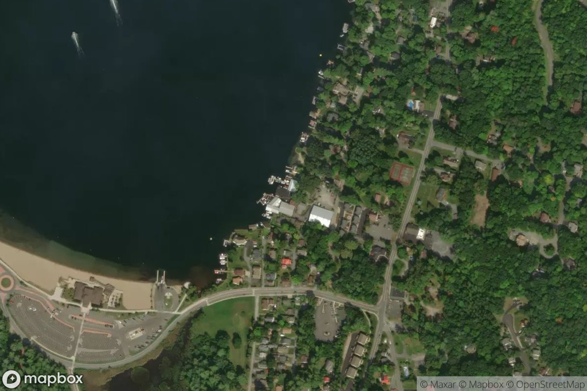 Satellite view of Halls Boat Corp