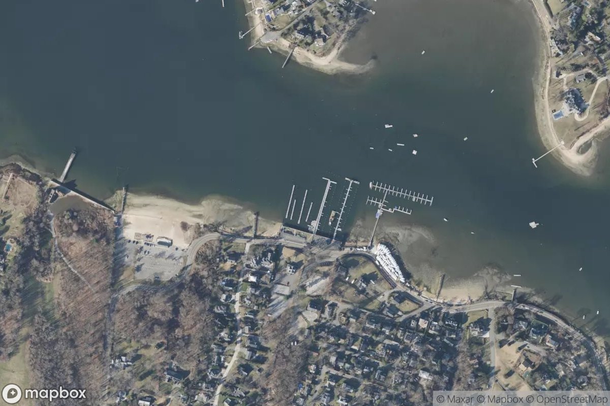 Satellite view of Harbor Boating Club