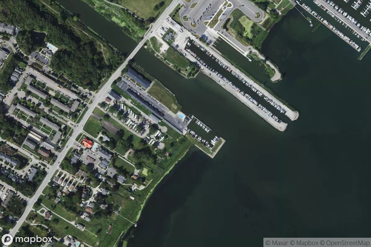 Satellite view of Harbor Club