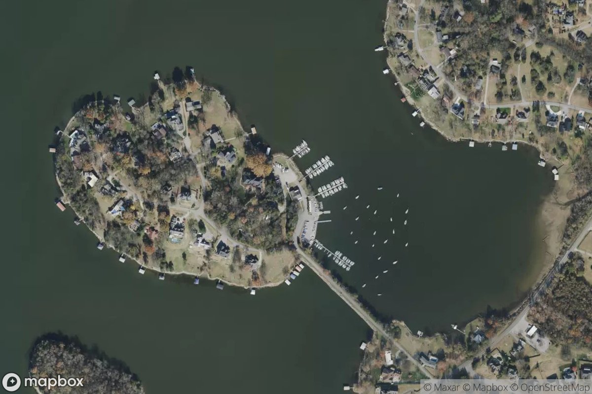 Satellite view of Harbor Island Yacht Club