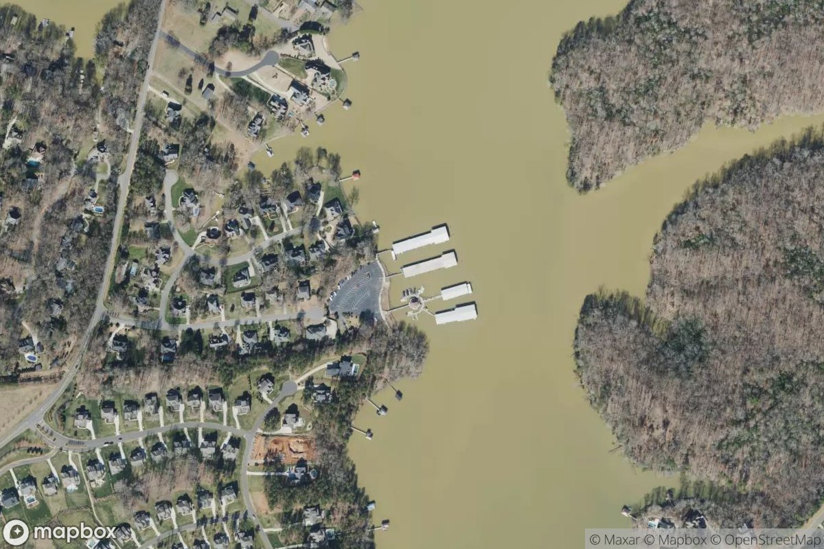 Satellite view of Harbortowne Marina