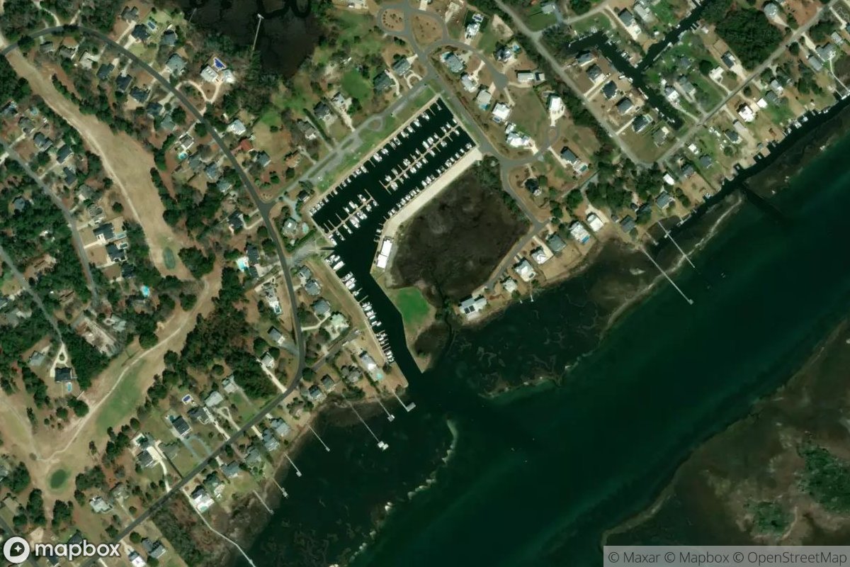 Satellite view of Harbour Village Marina