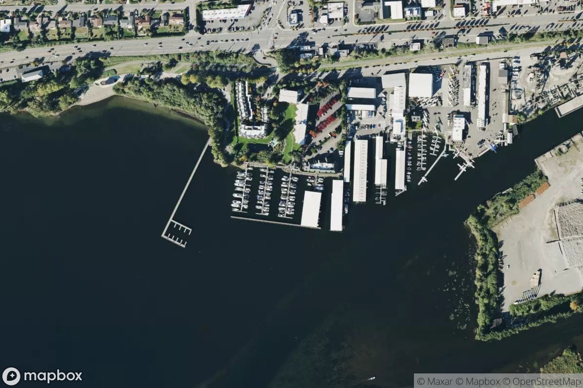 Satellite view of Harbour Village Marina
