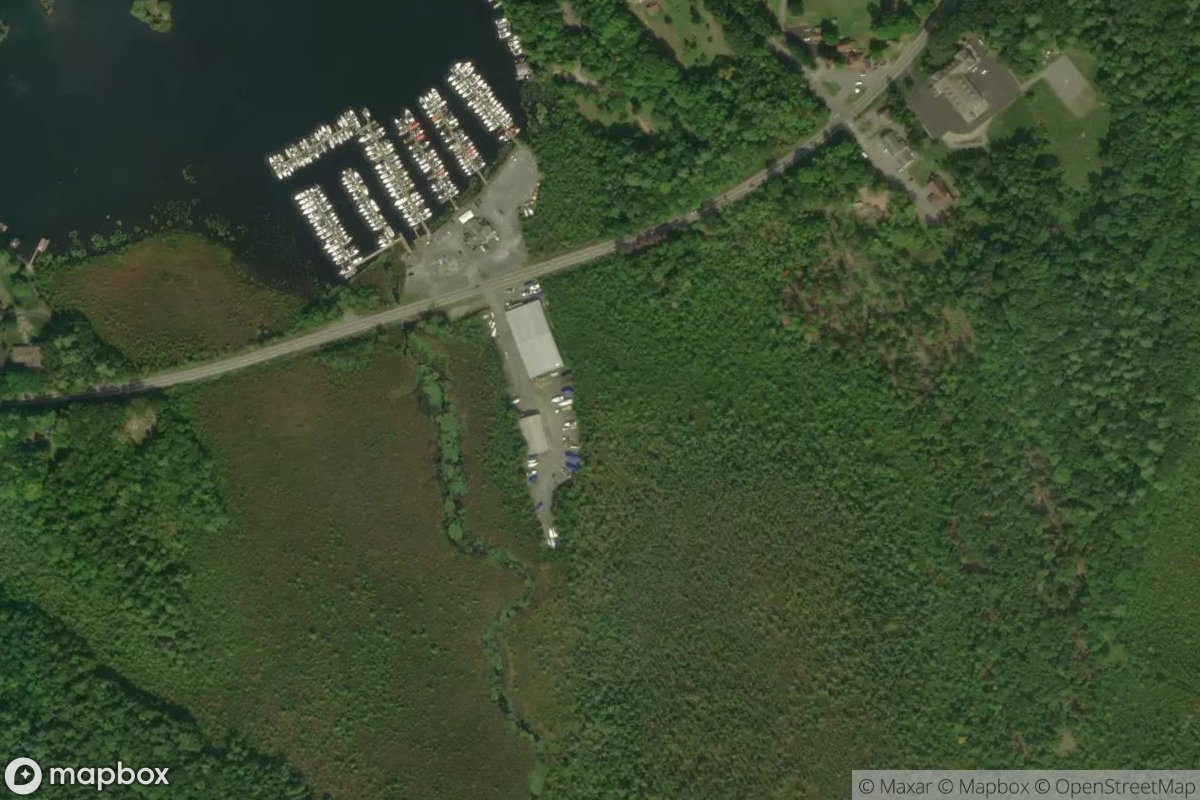Satellite view of Harris Bay Yacht Club