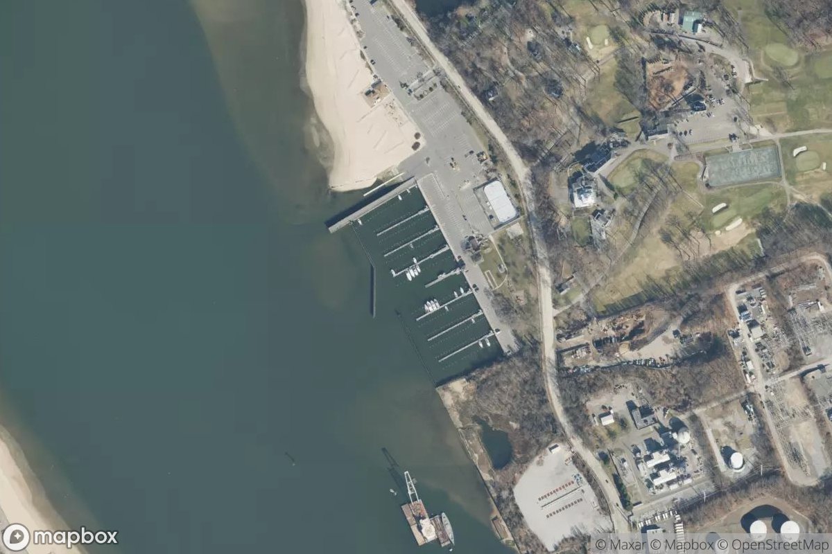 Satellite view of Harry Tappen Marina