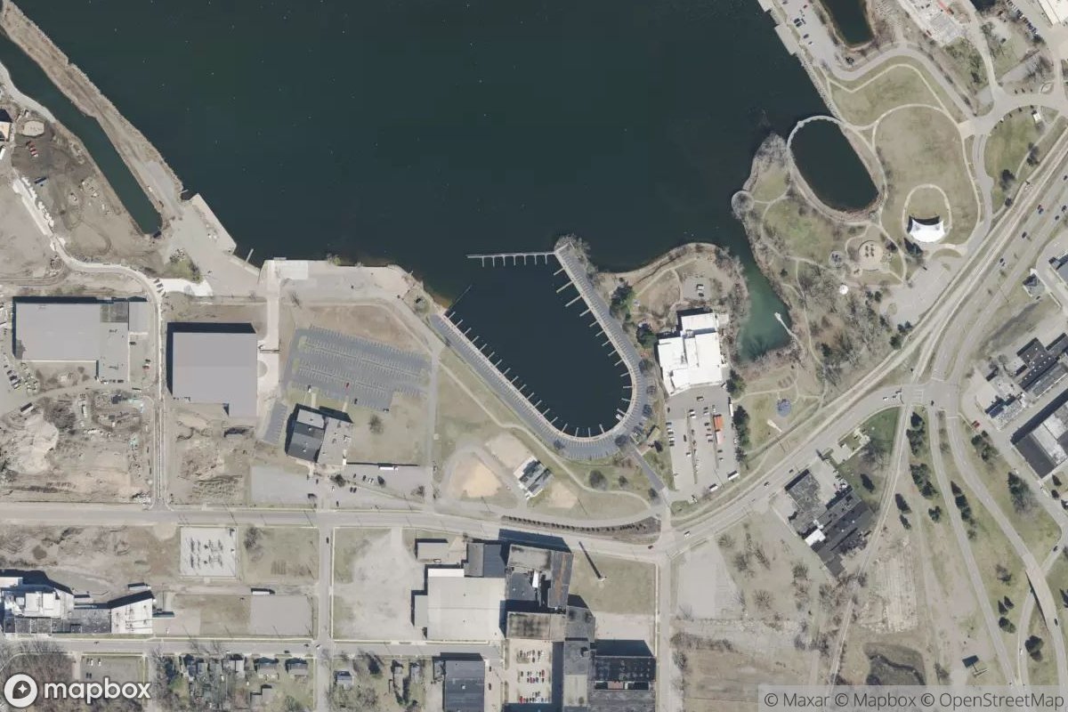 Satellite view of Hartshorn Marina