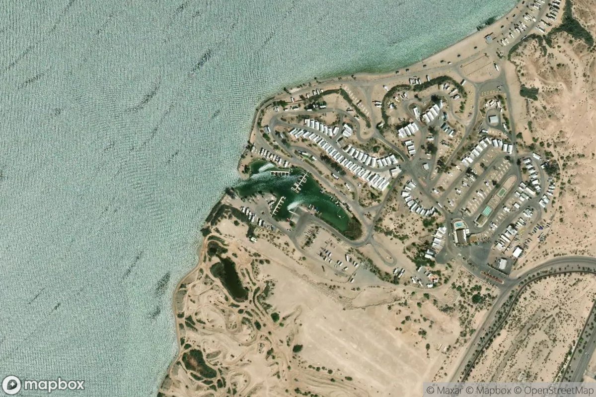 Satellite view of Havasu Cove