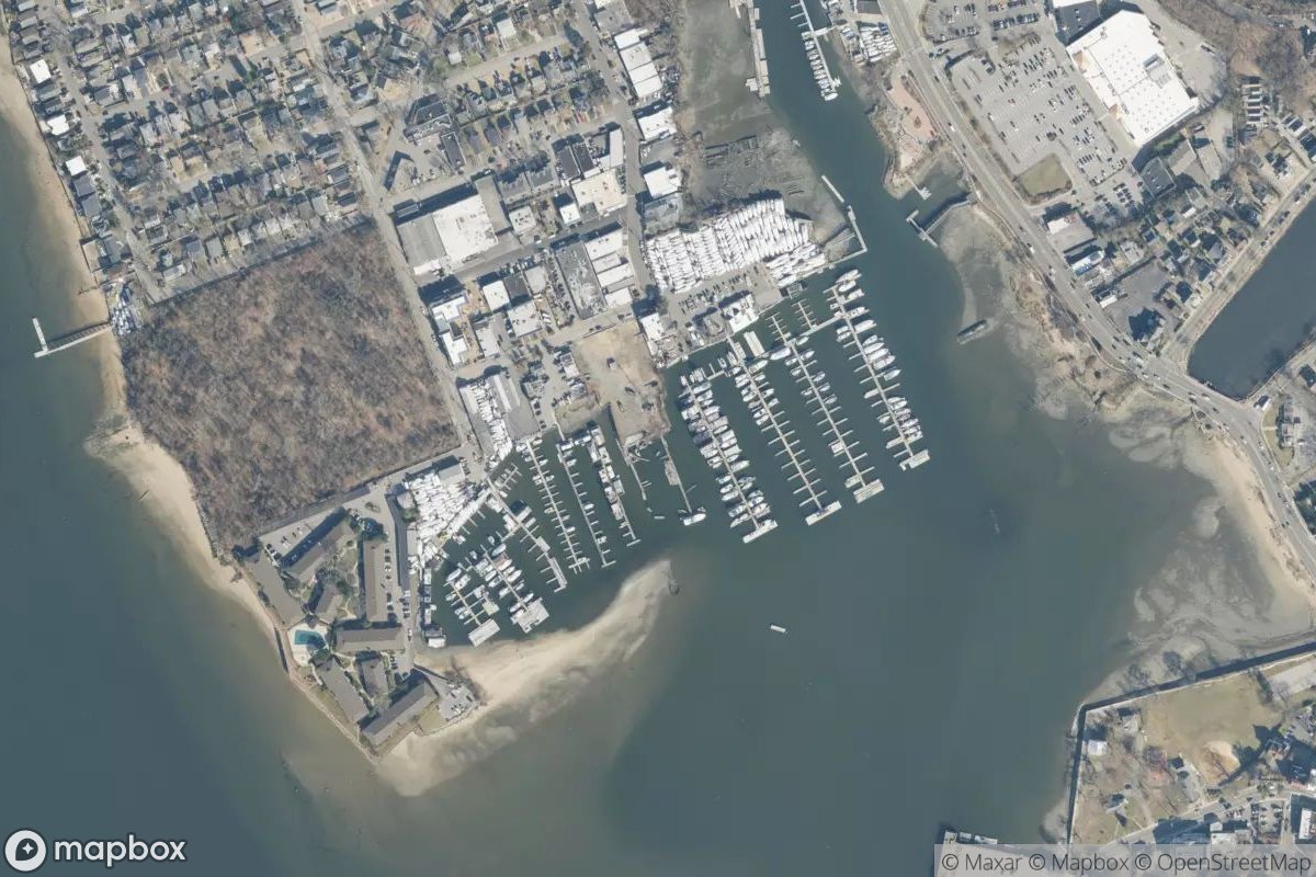 Satellite view of Haven Marina