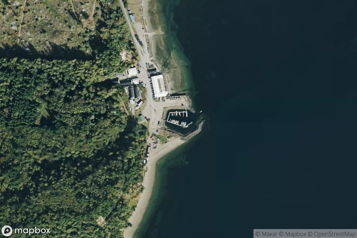Satellite view of Herb Beck Marina