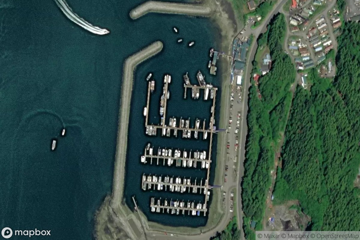 Satellite view of Heritage Harbor