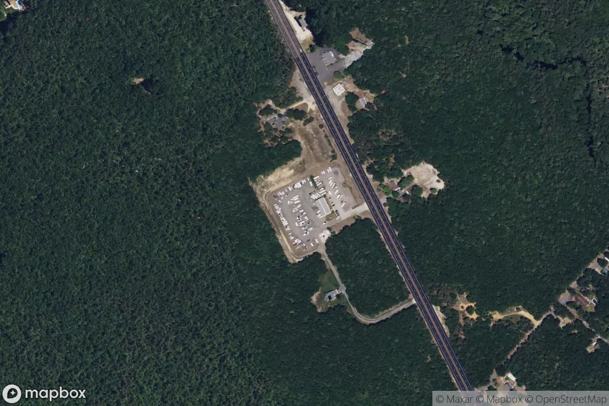 Satellite view of Hidden Mill Marine Center