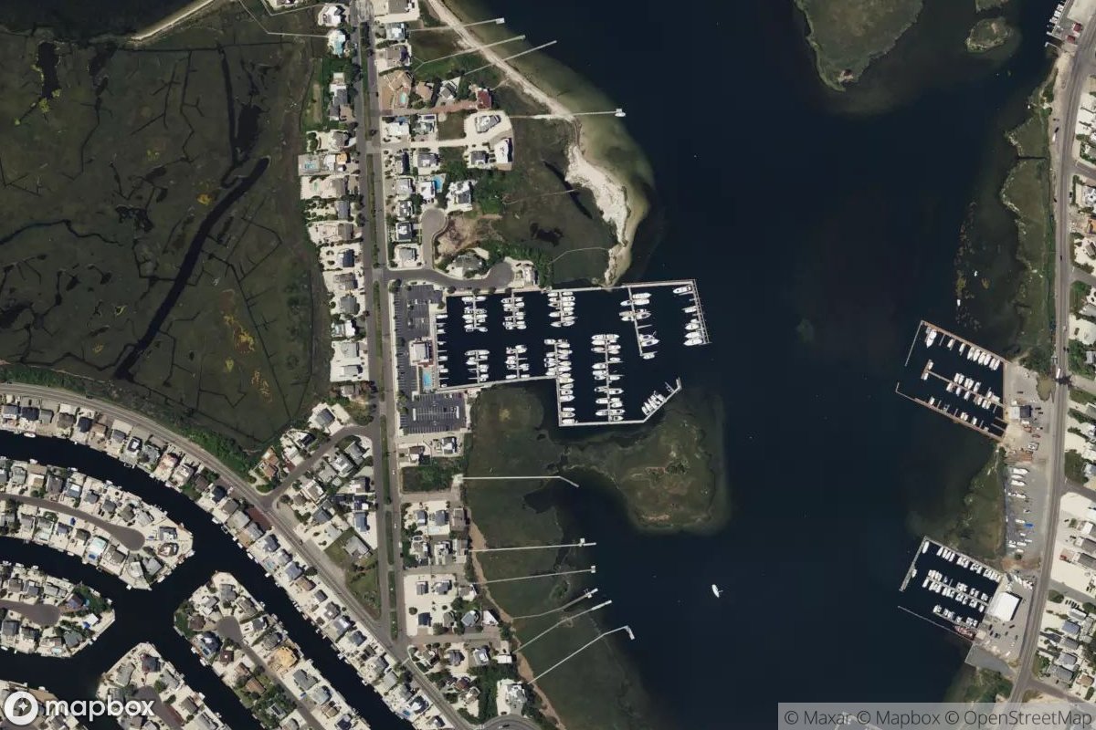 Satellite view of High Bar Harbor Yacht Club