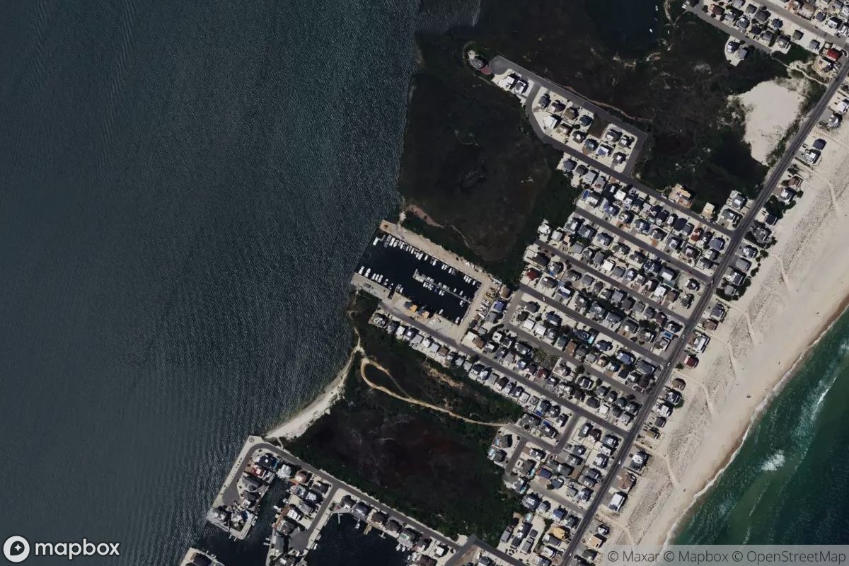 Satellite view of Holgate Marina
