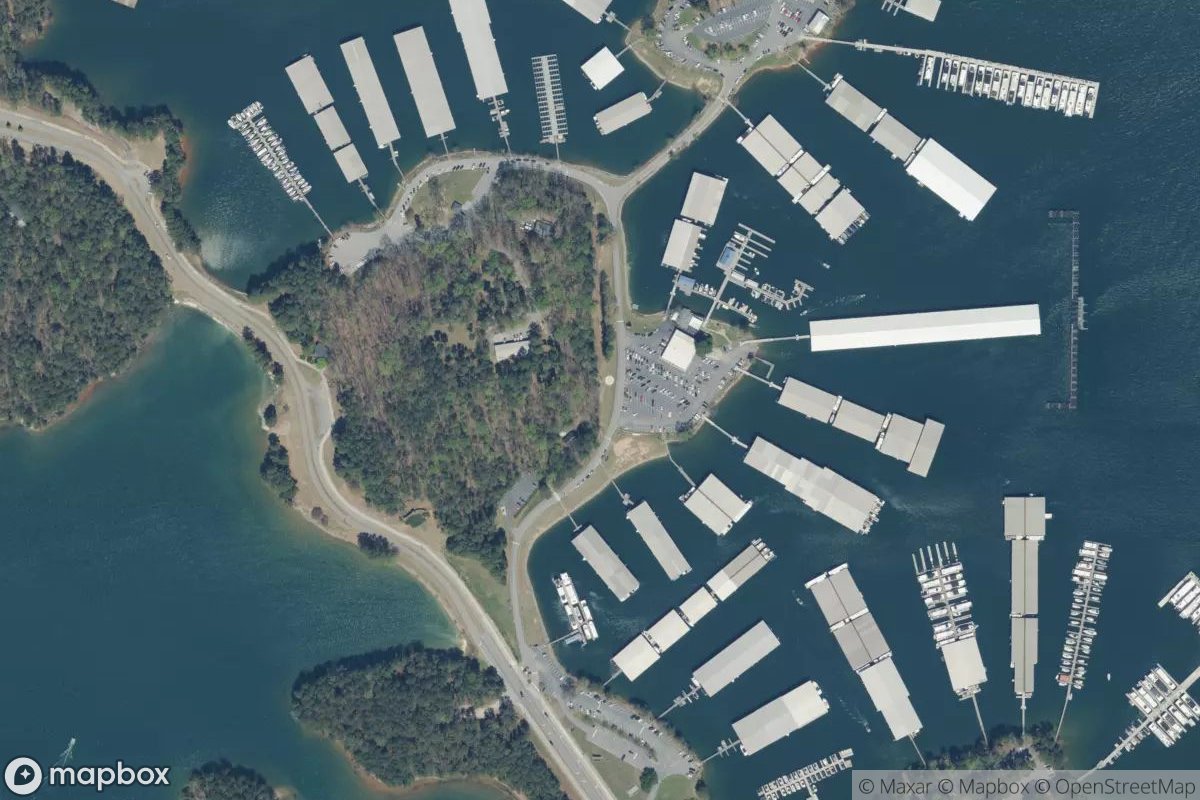 Satellite view of Holiday On Lake Lanier