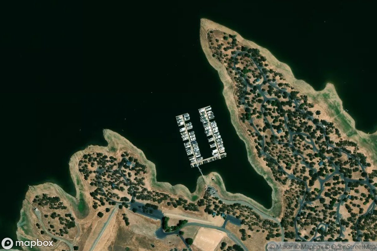 Satellite view of Houseboat Marina