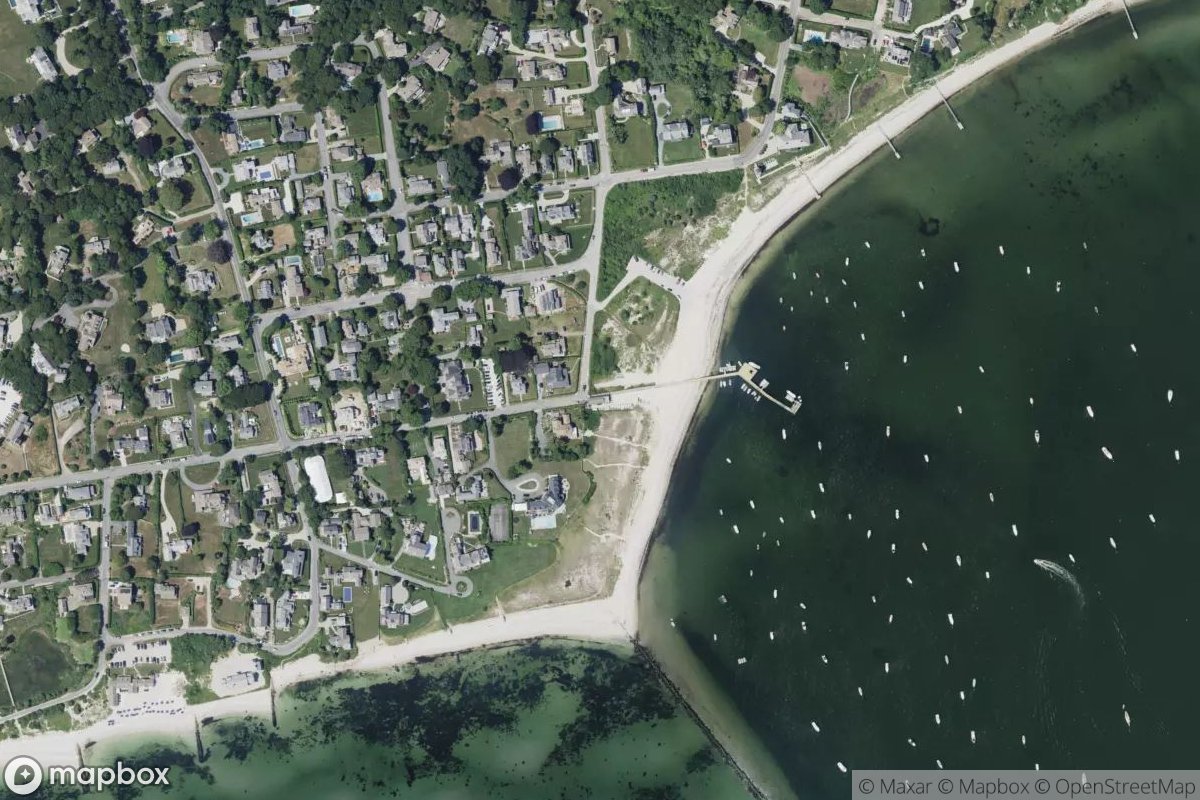 Satellite view of Hyannis Port Yacht Club