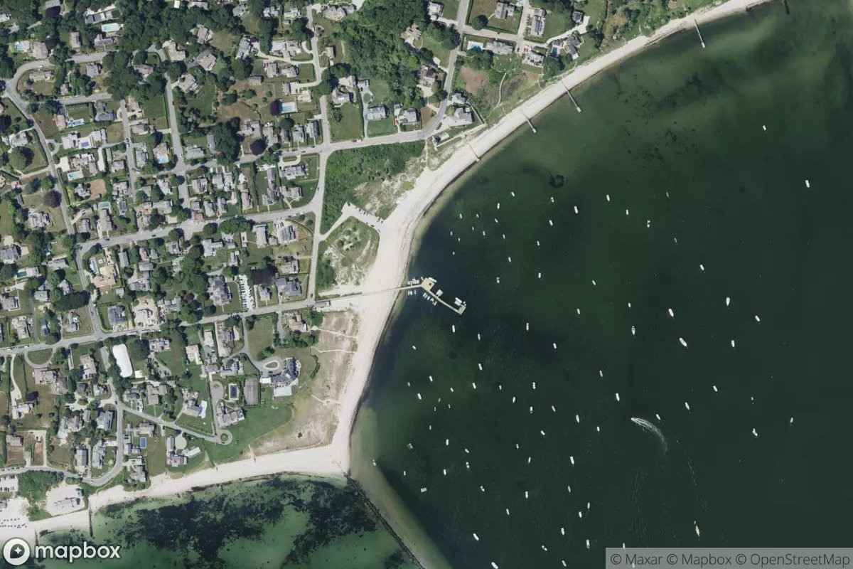 Satellite view of Hyannis Port Yacht Club
