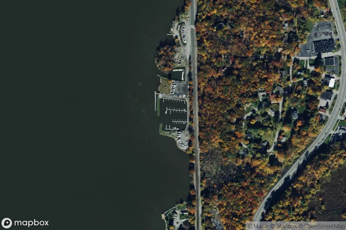Satellite view of Hyde Park Marina