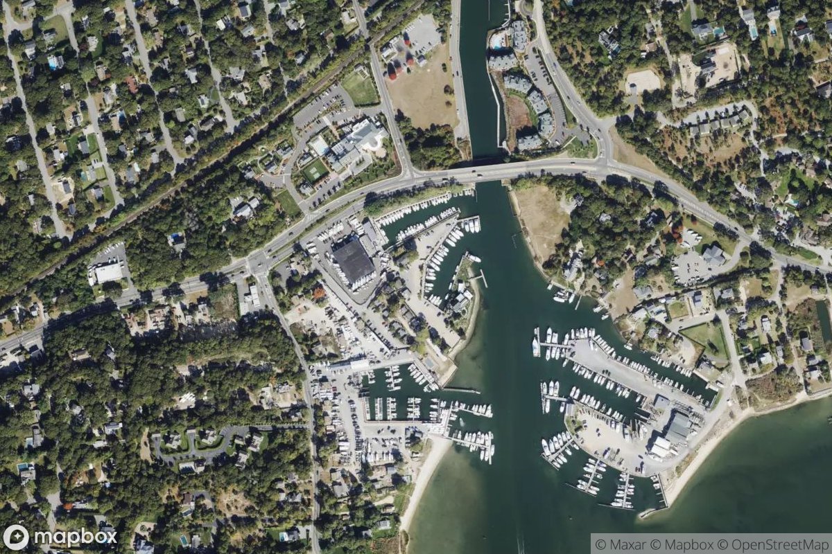 Satellite view of Indian Cove Marina