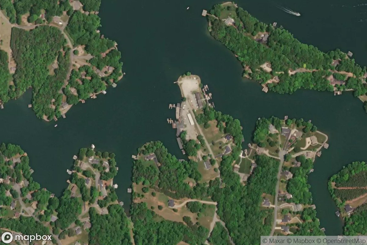 Satellite view of Indian Pointe Marina