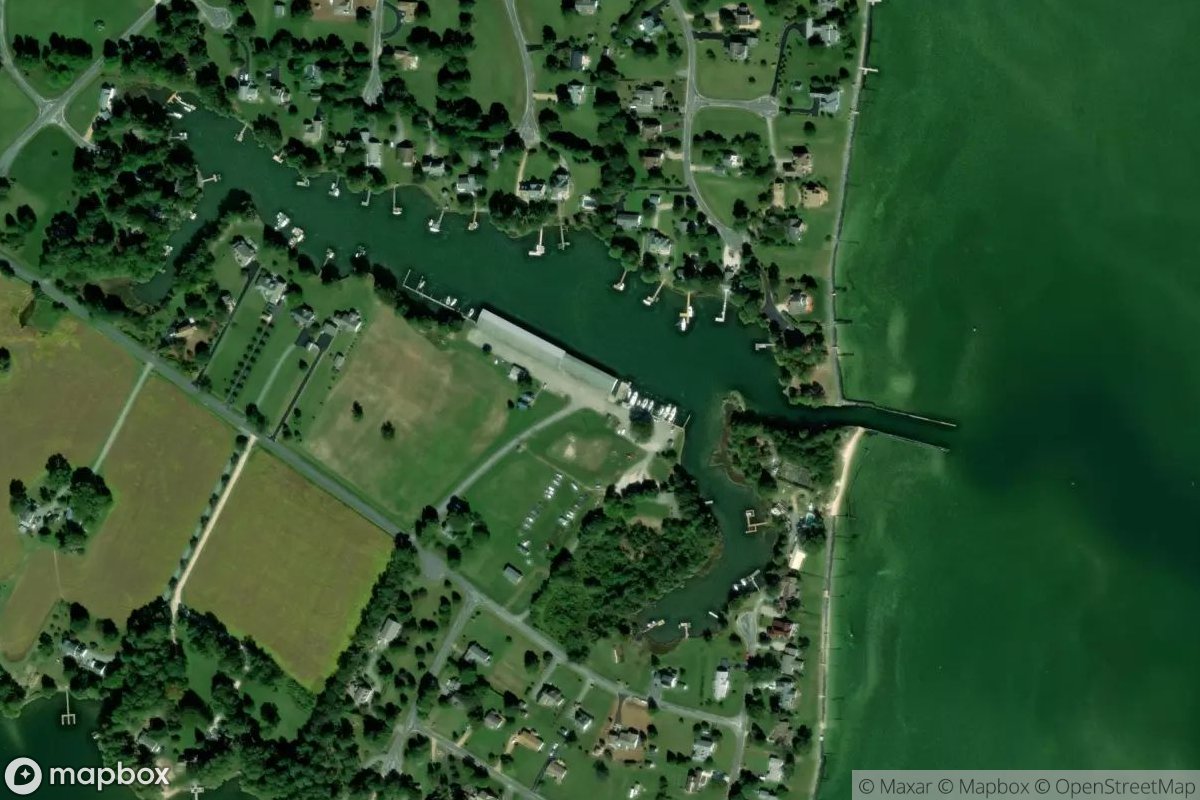 Satellite view of Ingrams Bay Marina