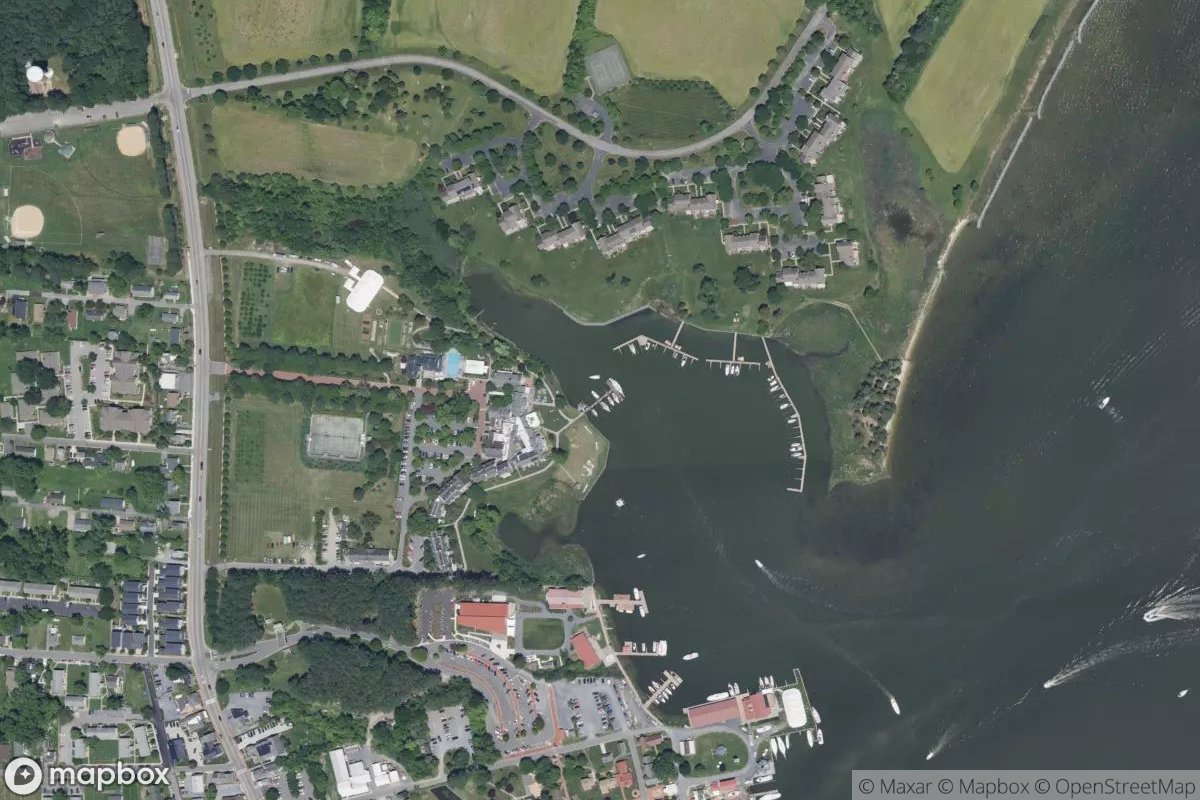 Satellite view of Inn at Perry Cabin