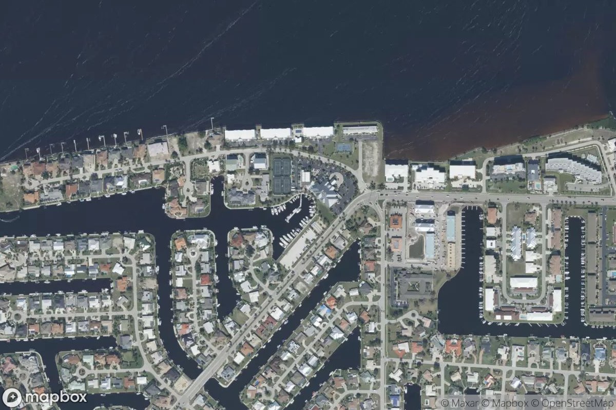 Satellite view of Isles Yacht Club