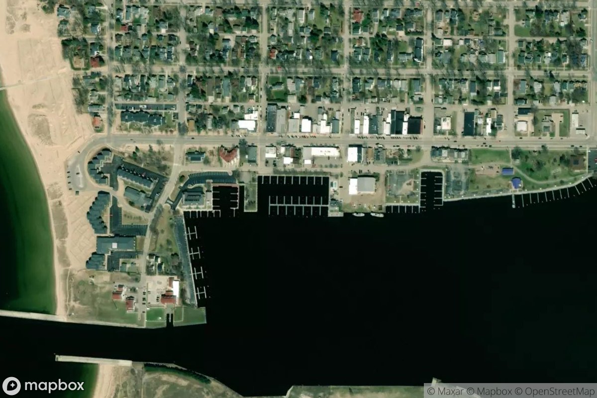 Satellite view of Jacobson Marina Resort