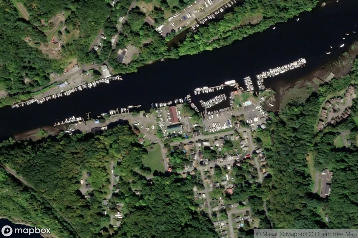 Satellite view of Jeff's Yacht Haven