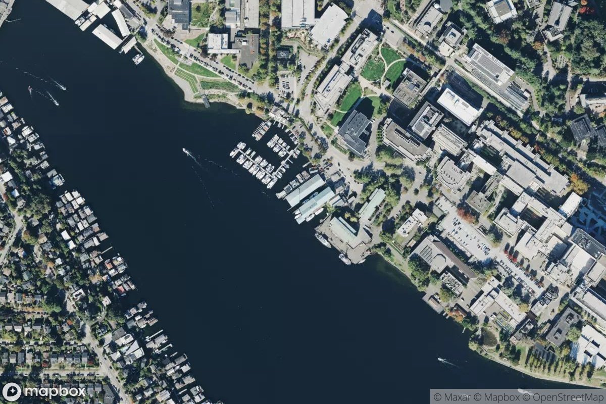 Satellite view of Jensen Marina