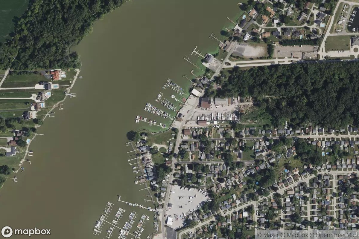 Satellite view of Jockett's Marina