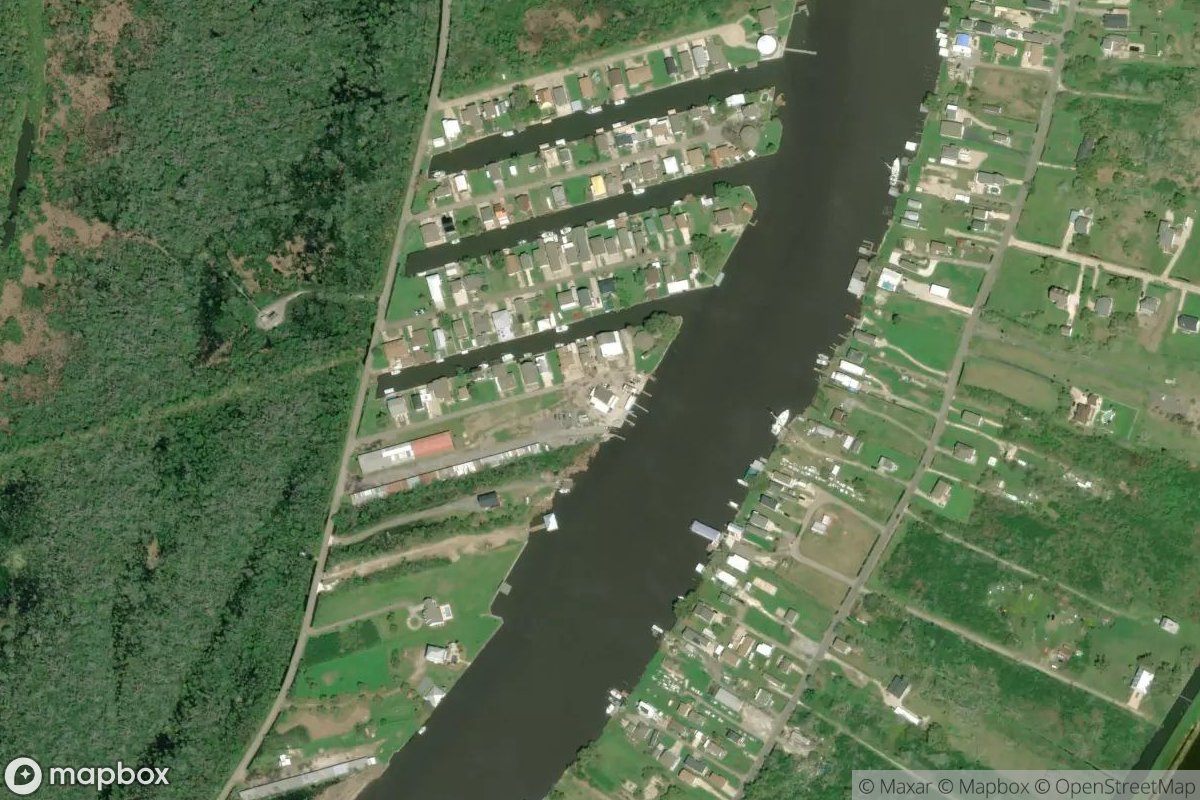 Satellite view of Joe's Landing