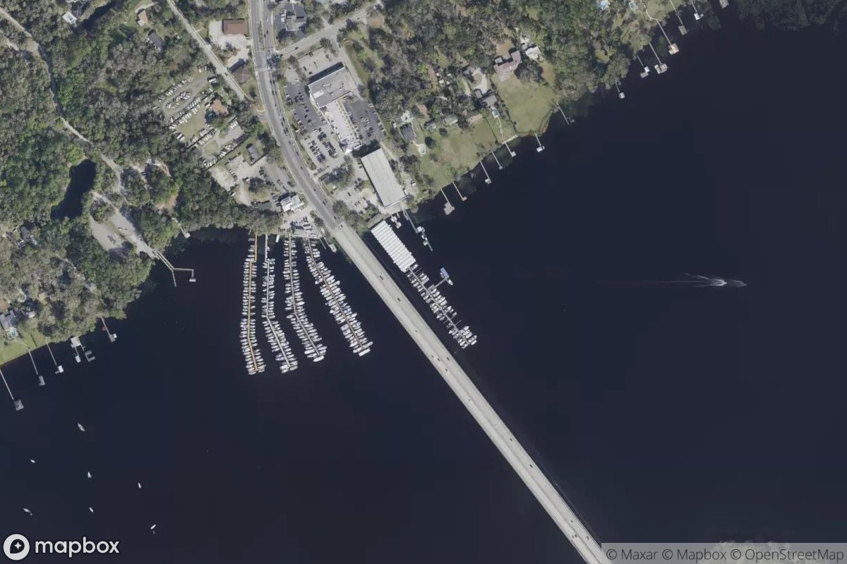 Satellite view of Julington Creek Pier 3 Marina And Dry Storage