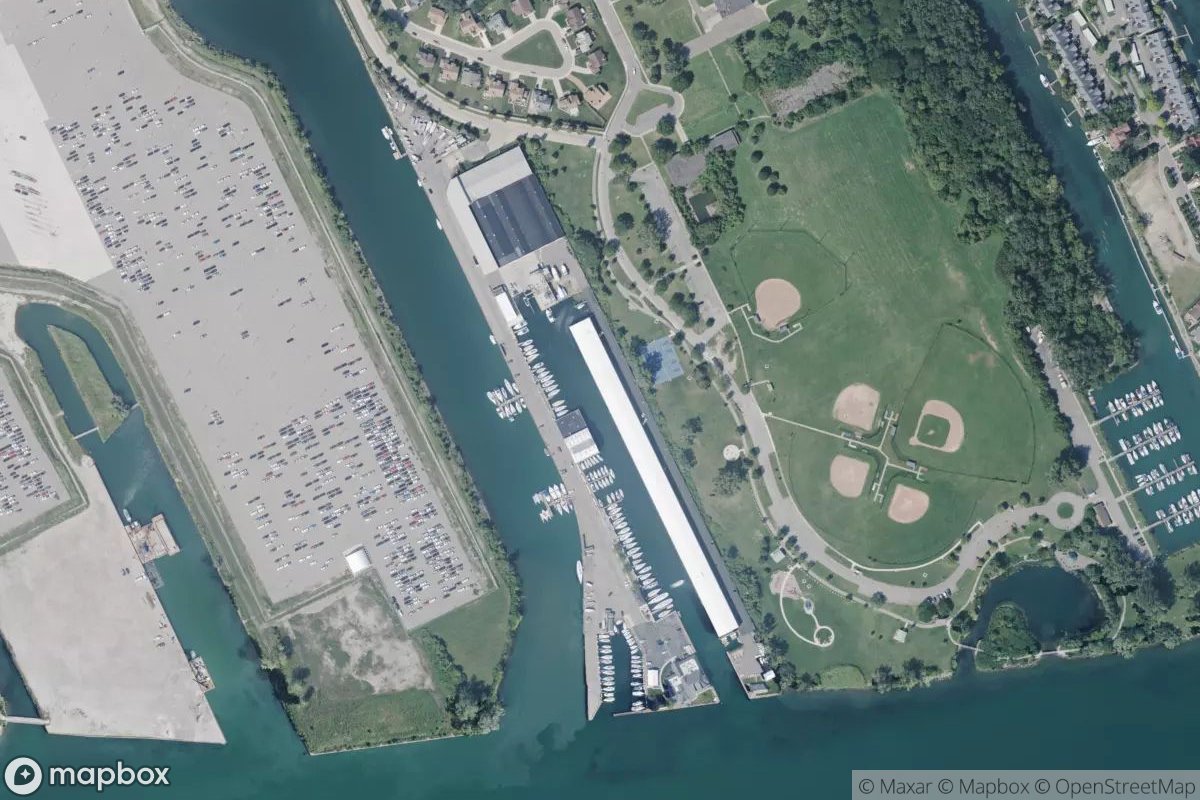 Satellite view of KAM Marina