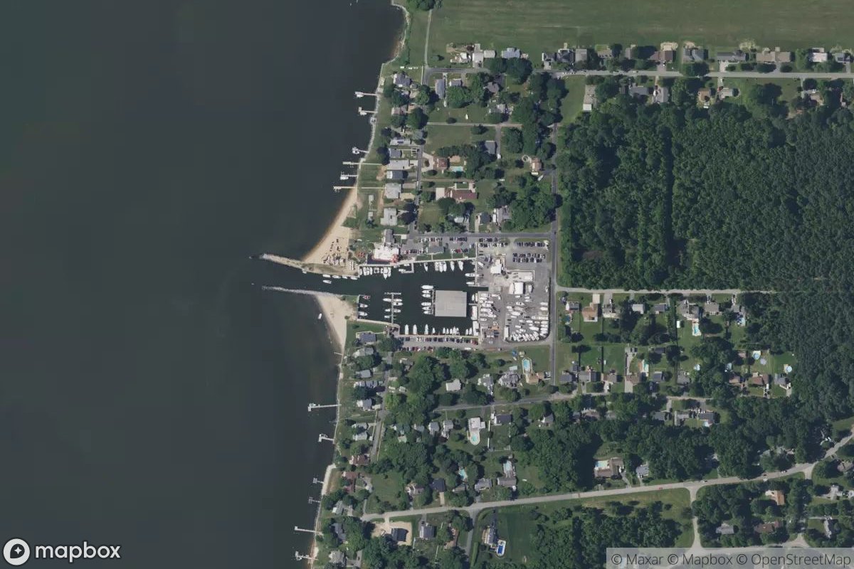 Satellite view of Kentmorr Marina